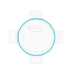 Snapware® Total Solution® Medium Round Plastic Lid with Teal Seal