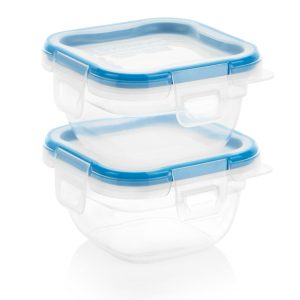Snapware Total Solution Square Plastic Food Storage. 2-pack