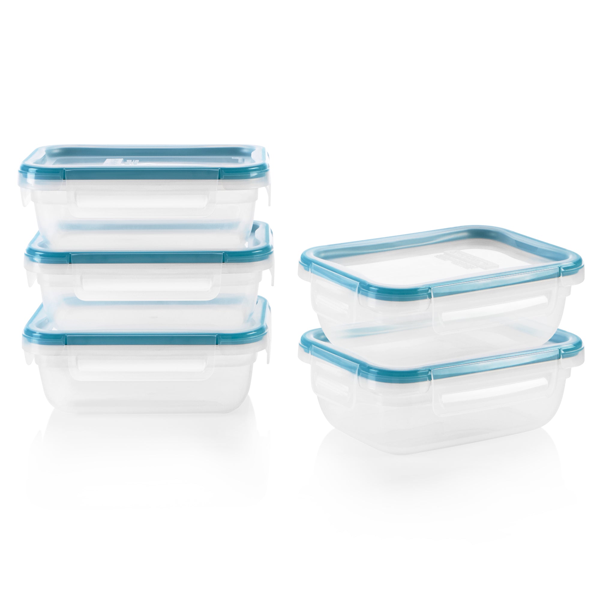 Snapware Total Solution 10-piece Rectangular Plastic Meal Prep Kit