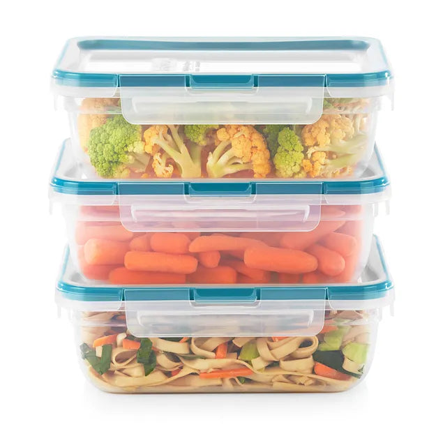 Snapware Total Solution 6-piece Rectangular Plastic Food Storage Set - Image 2