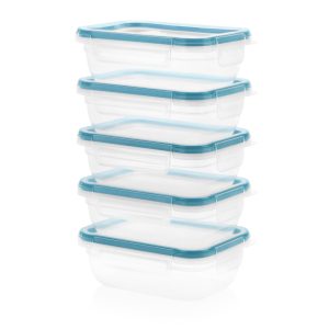 Snapware Total Solution 10-piece Rectangular Plastic Food Storage Set