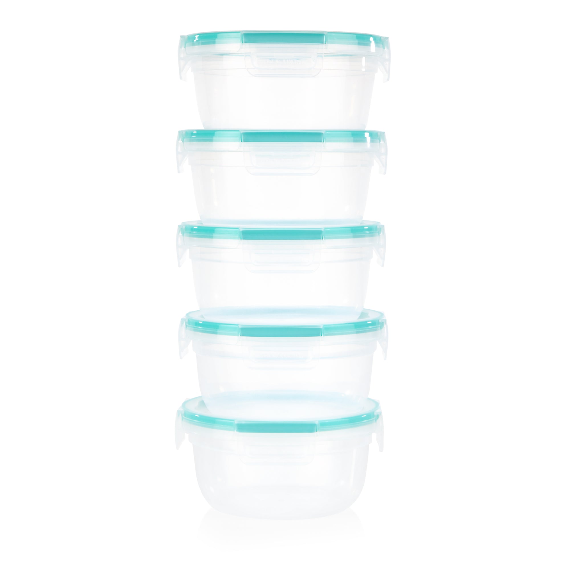 Snapware? Total Solution? 10pc Set Round Meal Prep