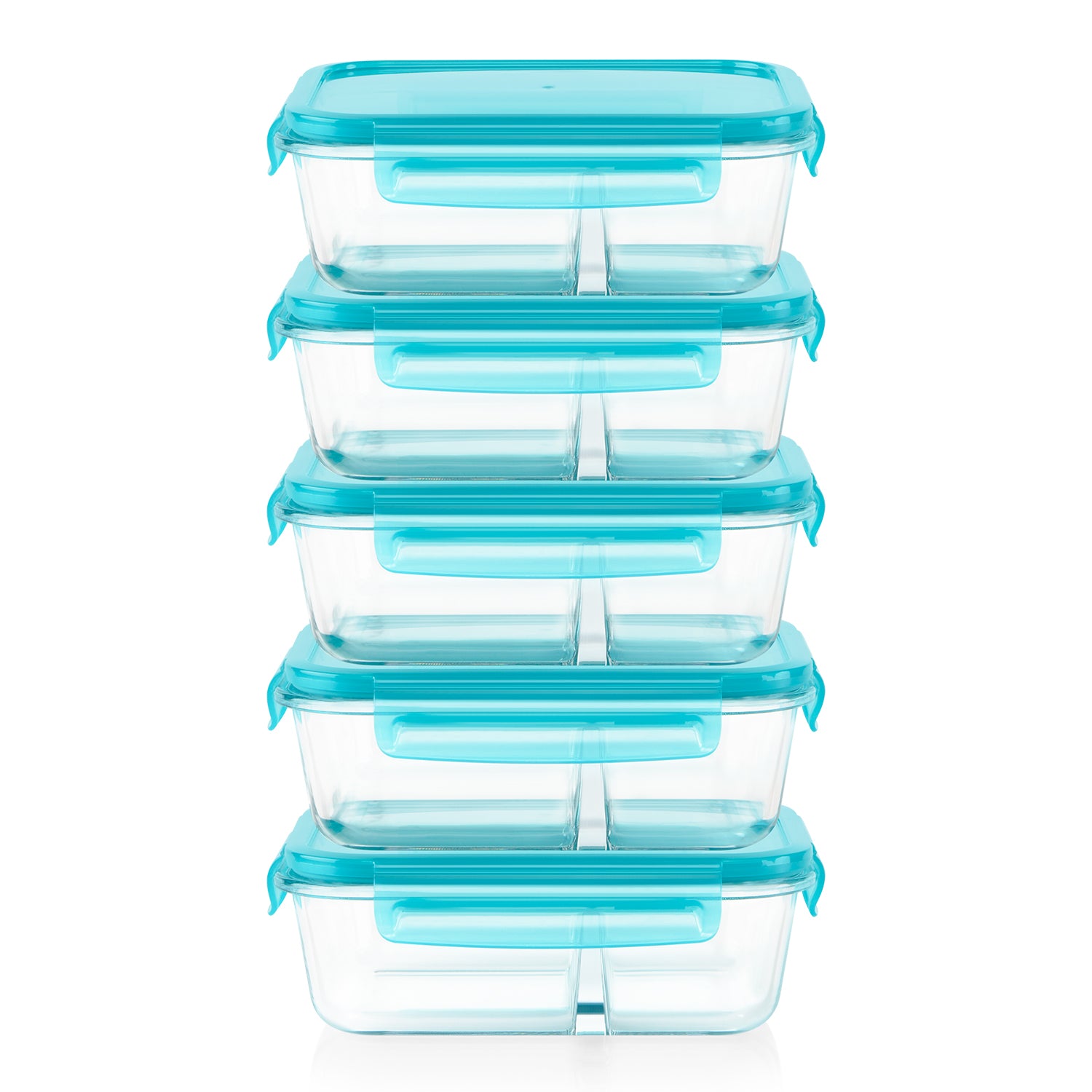 Pyrex? MealBox 10-Piece Divided Storage Set. 4 Cup