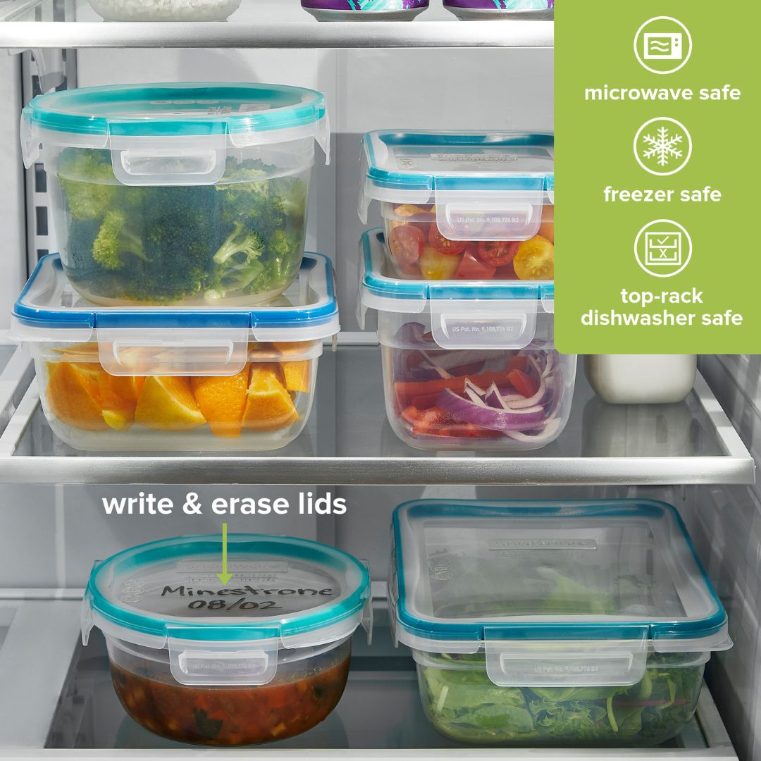 Snapware Total Solution 10-piece Set Plastic Containers with Lids - Image 4