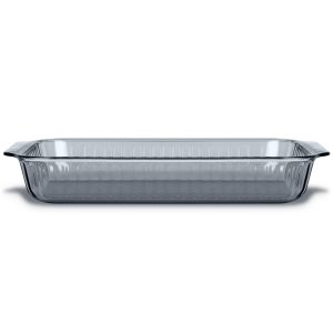Pyrex Sculpted Tinted Colors Sculpted Tinted 9 x 13 Baking Dish. Smoke