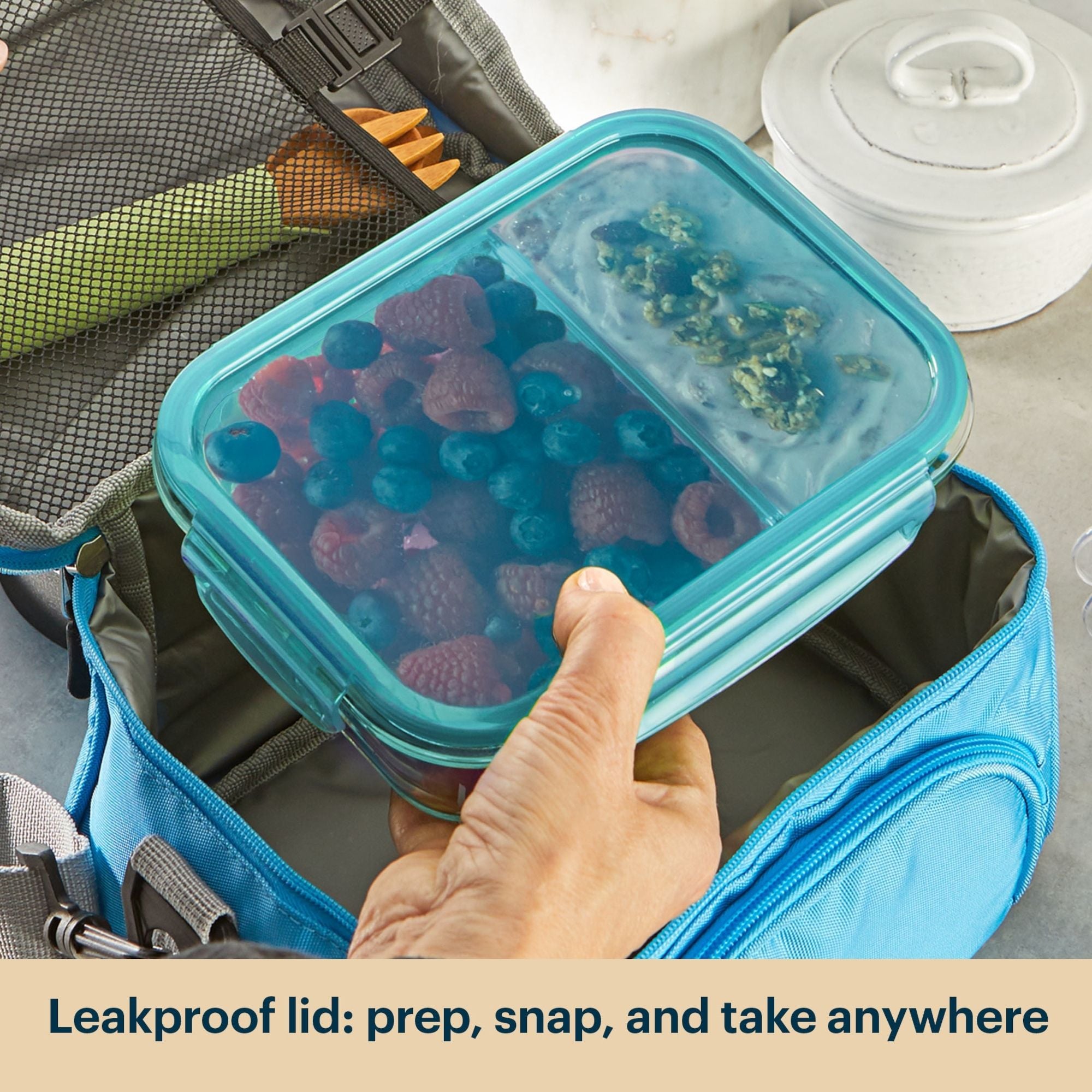 Pyrex? MealBox 10-Piece Divided Storage Set. 2.3 Cup - Image 6