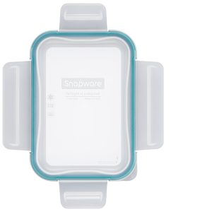 Snapware Total Solution Small Rectangle Plastic Lid with Green Seal