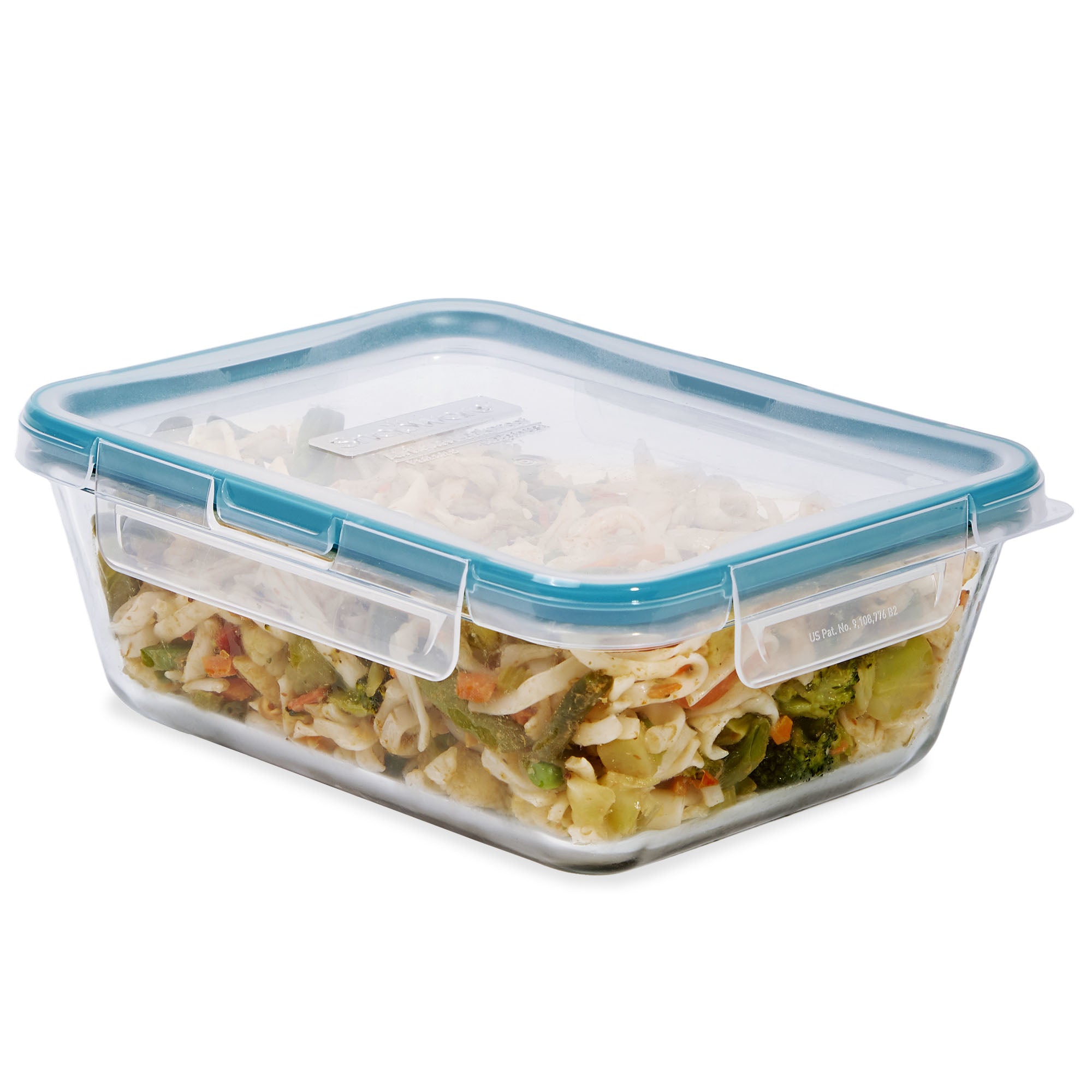 Snapware Total Solution Pyrex Glass 4-piece Rectangular Food Storage Value Pack - Image 3