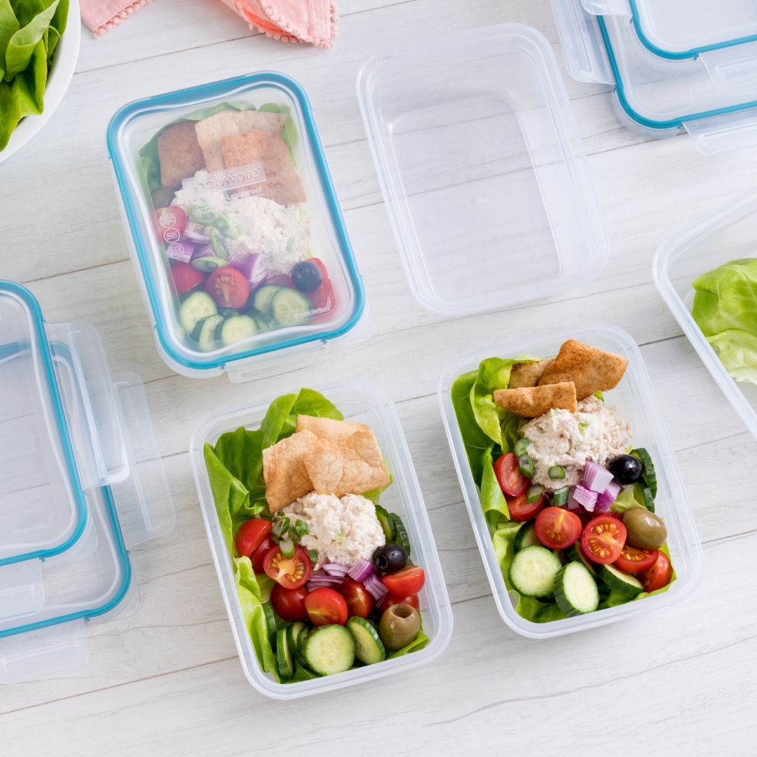 Snapware Total Solution 10-piece Rectangular Plastic Meal Prep Kit - Image 2