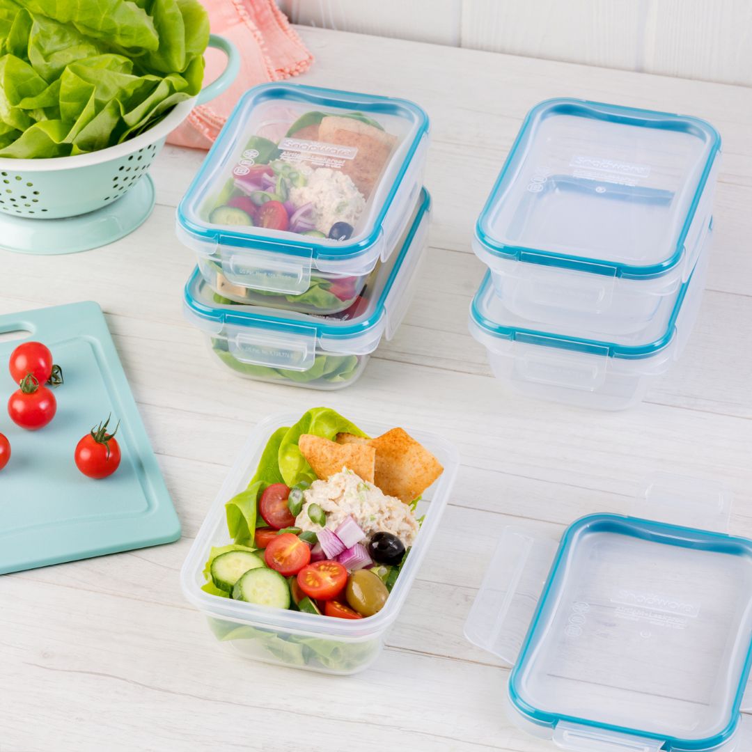Snapware Total Solution 10-piece Rectangular Plastic Meal Prep Kit - Image 3